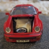 Porsche Speedster Automodell 1/18 ordentlich bespielt, Lackschaden, ideal zu Zugabe zu unserem Rettungswagen