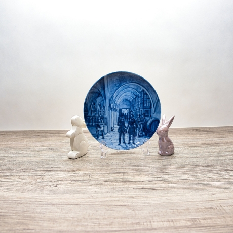 Sammelteller Berlin Design - Serie: Alt Bremen - Ratskeller 1860  - blaues Porzellan  - Auflage 3.000 - Made in Germany - 9D1 - TOP Zustand