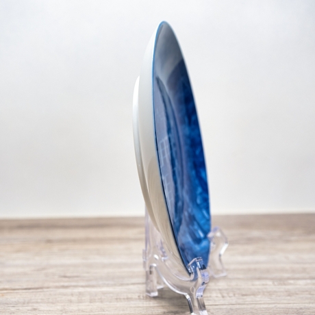 Sammelteller Berlin Design - Serie: Alt Bremen - Krameramtshaus  - blaues Porzellan  - Auflage 3.000 - Made in Germany - 9D1 - TOP Zustand