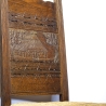 Worpsweder Stuhl um 1910, liebevoll restauriert mit neuer Sitzfläche aus Worpsweder Weide, Versand per Kunst-Spedition