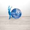 Sammelteller Berlin Design - Serie: Alt Bremen - Ansgaritor 1807  - blaues Porzellan  - Auflage 3.000 - Made in Germany - 9D1 - TOP Zustand