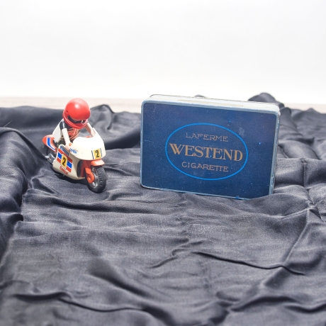 Vintage Blech Zigarettendose - La Ferme - Westend Cigarette - 9C2