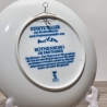 Sammelteller, Städteteller: Rothenburg ob der Tauber - Berlin Design - blaues Porzellan  - Made in Germany - mit Karton - 8C2 - TOP Zustand