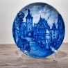 Sammelteller, Städteteller: Rothenburg ob der Tauber - Berlin Design - blaues Porzellan  - Made in Germany - mit Karton - 8C2 - TOP Zustand