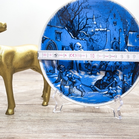 Seltmann Weiden - Wandteller - Motiv: Der Winter ist ein rechter Mann - Entwurf von Ludwig Richter - TOP Zustand - vermutlich 1960er - 9E3