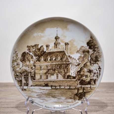 Sammelteller Berlin Design - Governor's Palace, Williamsburg, Virginia - Made in Germany - 8B2 - TOP Zustand