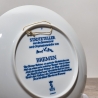 Sammelteller, Städteteller: Bremen - Berlin Design - blaues Porzellan  - Made in Germany - mit Karton - 8C1 - TOP Zustand