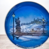 Rosenthal-Weihnachtsteller - 1974 - Entwurf Georg Küspert - Würzburg/Marienburg - Unterglasur- handbemalt - TOP Zustand - 9E3