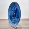 Sammelteller Berlin Design - Olympischen Spiele in Moskau - blaues Porzellan - Made in Germany - 9E1 - TOP Zustand