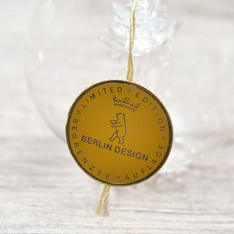 Berlin Design - Glas-Weihnachtskugel - 1981 - Limitierte Auflage, Sammlerstück - Made in Germany - 9C1