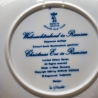 Weihnachtsteller - 1984: Heiligabend in Ramsau - Berlin Design - blaues Porzellan - begrenzte Auflage - Made in West Germany (8C3)