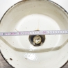Deckenlampe K.W.E. Modell A23 Vintage Fabriklampe mit Juteseil-Aufhängung ausgestattet - E27 Fassung - MADE IN GERMANY - LA123, Upcycling