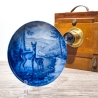 Sammelteller Muttertag: 1976 Rehe - Berlin Design - blaues Porzellan  - Made in West Germany - 19,5 cm - 8B3 - TOP Zustand