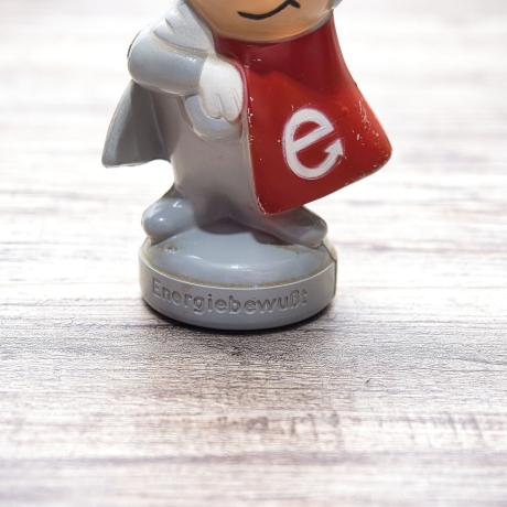Werbefigur, Spardose der HEW Hamburg - Hamburgische Elektrizitäts-Werke (Jetzt: Vattenfall) aus den frühen 1970er Jahren, ohne Mängel - 8D3