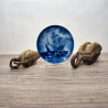 Sammelteller Father's day: 1973 - Columbus - Berlin Design - blaues Porzellan - Made in West Germany - 19,5 cm - 9E1 - TOP Zustand