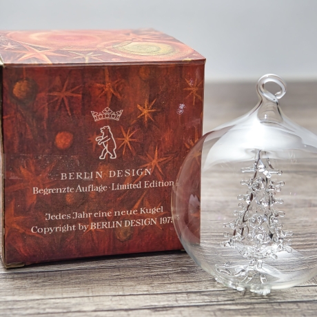 Berlin Design - Glas-Weihnachtskugel - 1979 - Limitierte Auflage, Sammlerstück - Made in Germany - 9C1