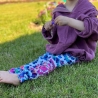 Visuell Design - Leggings - Batik Muster  - Kinder Mädchen