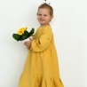 Visuell Design - Musselin Stufenkleid Kleid Maxikleid - farbauswahl