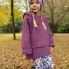 Visuell Design - Überraschungsfarbe - günstig - Sweater Walk Oversize Hoodie - warm - Kinder bis 146 Farbauswahl