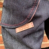 Visuell Design - PUMPHOSE - Jeans Denim Stretch - Ökotex - Bio Baumwolle Jeanshose mit Tasche - Extra Bund Farbauswahl