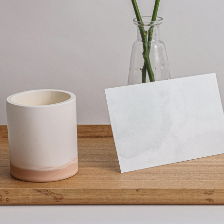 Briefpapier Set + passende Umschläge mit Wiesen Look. DIN A4