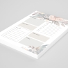 Tagesplaner Block, DIN A5, 50 Blatt, Planer, Organizer, Geschenk