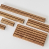 Fotohalter aus Holz, Eiche, 30 cm, personalisiert mit Lasergravur