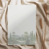 Briefpapier Set + passende Umschläge im Wald & Berge Look. DIN A4