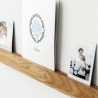 Wandhalter für Fotos aus Holz, Geschenk, Fotoleiste