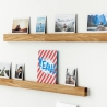 Wandhalter für Fotos aus Holz, Geschenk, Fotoleiste