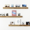 Wandhalter für Fotos aus Holz, Geschenk, Fotoleiste