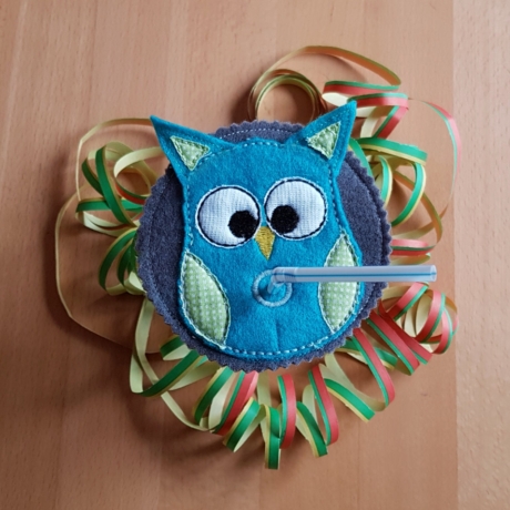 Stickdatei Aufsetzer, Glasaufsetzer, Party, Kinder, feiern