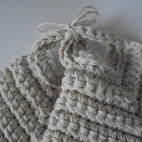  Topflappen im 2er Set aus naturbelassener BW, ungebleicht