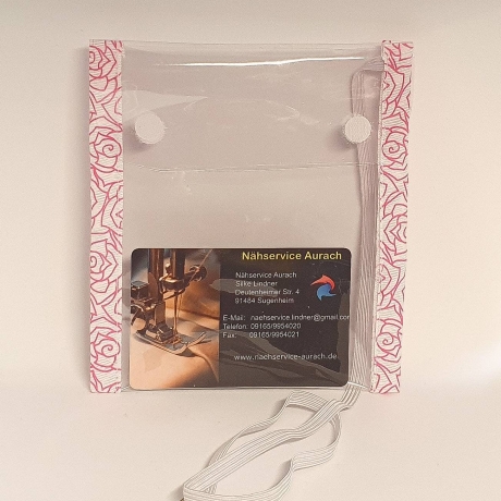 Hülle für Monatskarten, Fahrkartenhalter,Schutzhülle, große Größe