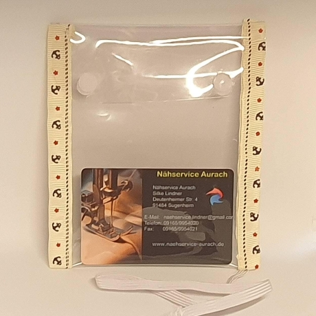Hülle für Monatskarten, Fahrkartenhalter,Schutzhülle, große Größe