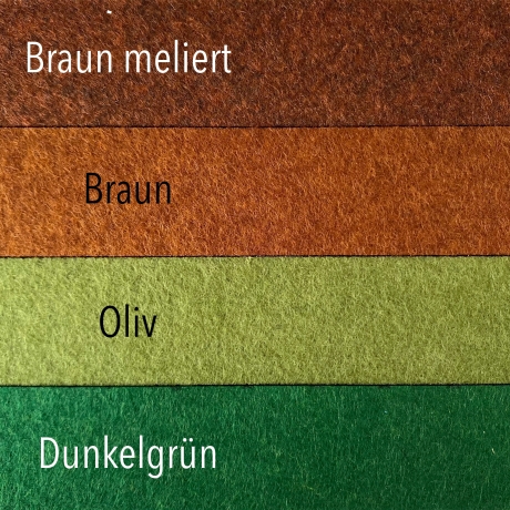 Personalisierter Filz Schlüsselanhänger mit Name und Herz