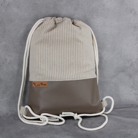 Turnbeutel Gymbag Sportbeutel Turntasche Gymbeutel Streifen2