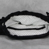 Turnbeutel, schwarzer Cord