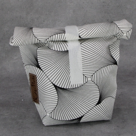 Lunchbag klein mit graphischen Muster