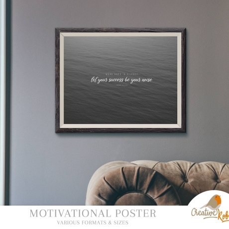 INSPIRATIONAL WALL ART | Motivational Art | Inspirational Quotes | Canvas Art | Home decor | Poster Print | Printable Wall Art | Digital art