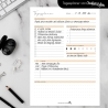 Tagesplaner & To-Do Liste als DIN A4 Notizblock orange mit 50 Blättern | CreativeRobin