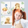 8er Australien Tier Poster-Set fürs Kinderzimmer I Schöne Babyzimmer Deko I A4 Größe I ohne Rahmen I CreativeRobin