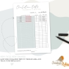 Baby Bump Planner | Fertility tracker for Pregnancy | Ovulation Tracker & Test Chart | Printable Planner