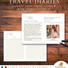 Printable ITALY TRAVEL PLANNER • Italy Trip Planner • Map of Italy • Travel Diary & Packing List