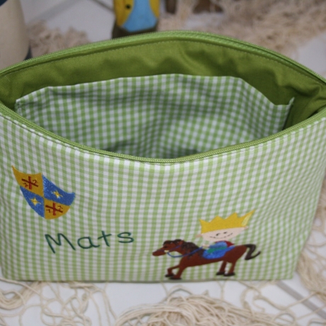 Windeltasche Kulturtasche König Prinz  Pferd mit Namen W179