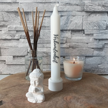 Kerze Spirituell, Buddha Figur, Geschenkset Buddha