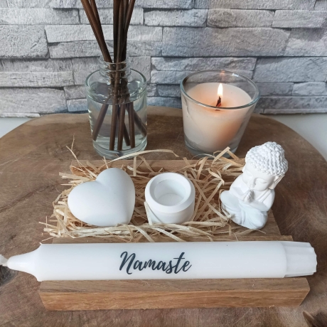 Geschenkset Buddha, Spirituelle Deko, Spirituelle Geschenke, Spirituelle Kerzen, Spirituell, Geschenkidee, Buddha, Buddha Figur