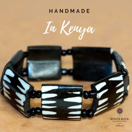 Kenyan Cow Bone Bracelet