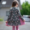 Reststücke: Baumwolljersey Stoff Druck - Kleines Reh | KATINOH; 1,3m + 1,0m
