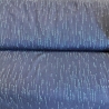 Baumwolljersey Stoff Druck Matrix Nerd Stoff, marineblau